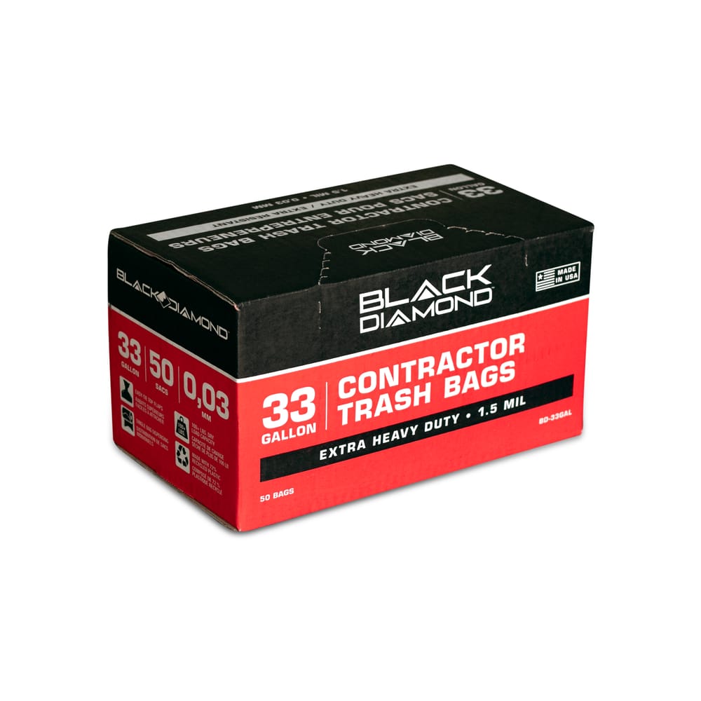 33 Gallon Contractor Trash Bags