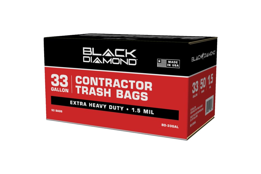 33 Gallon Contractor Trash Bags