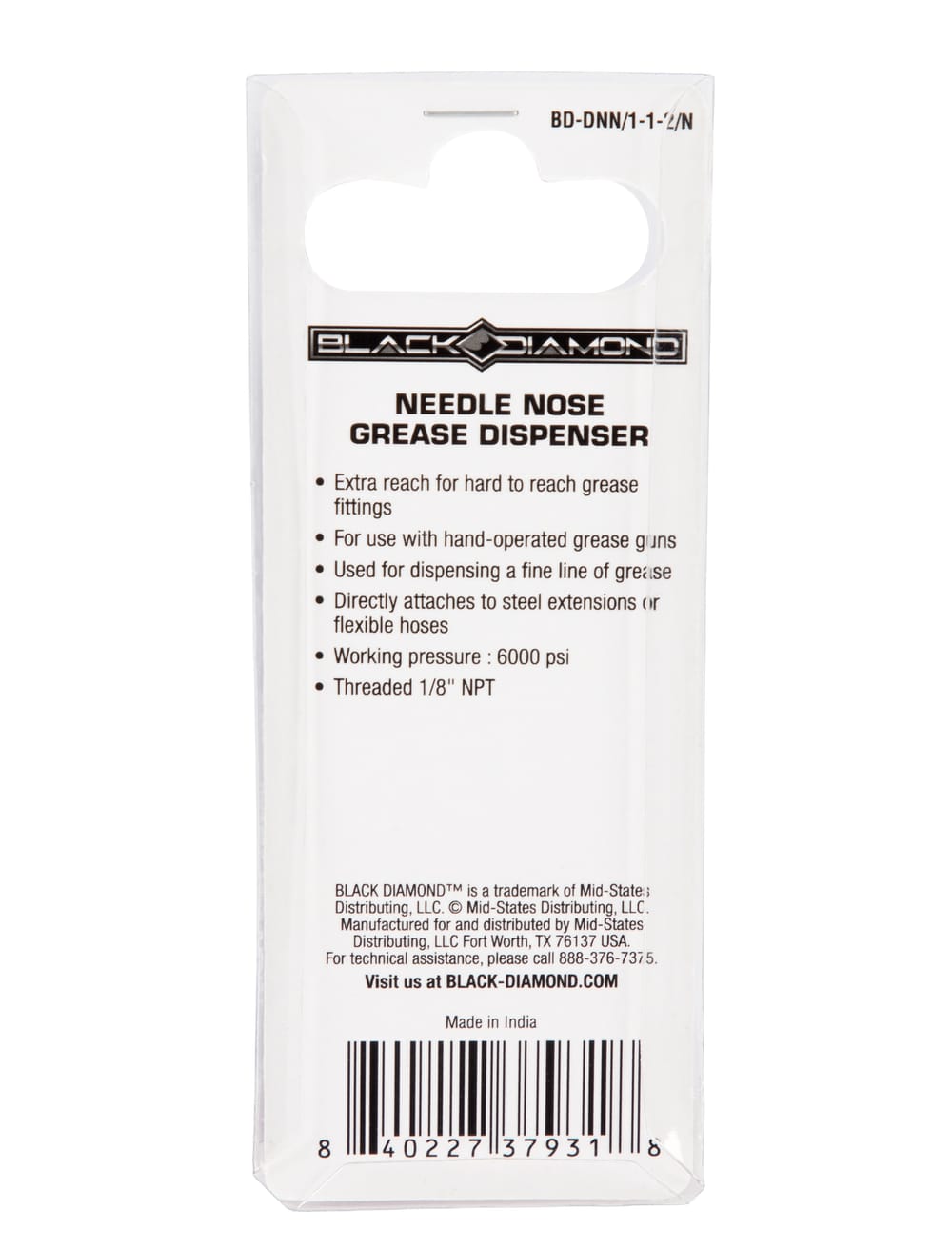Needle Nose Grease Dispenser