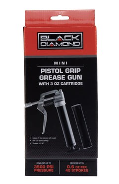 Mini Pistol Grip Grease Gun with 3 oz Cartridge