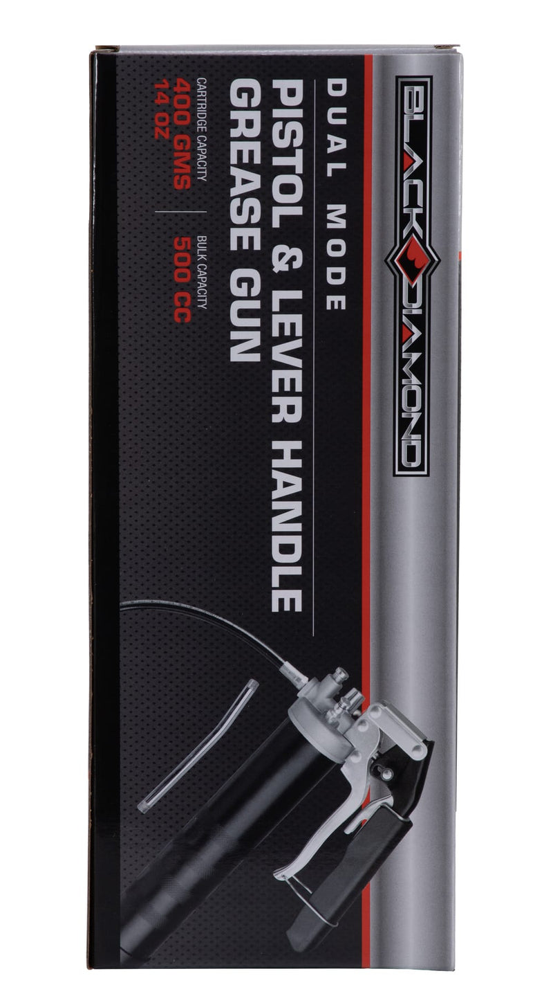 Dual Mode Pistol & Lever Handle Grease Gun