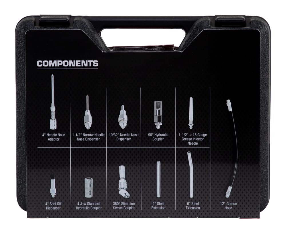 Standard 11 PCS Greasing Accessory Kit