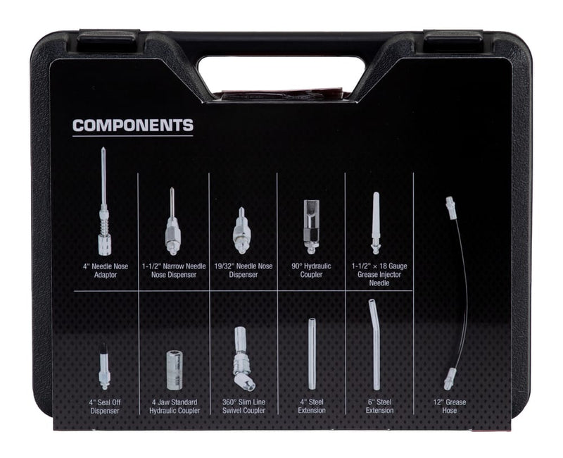 Standard 11 PCS Greasing Accessory Kit