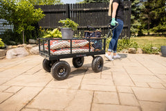 3 Cubic Feet Steel Utility Cart
