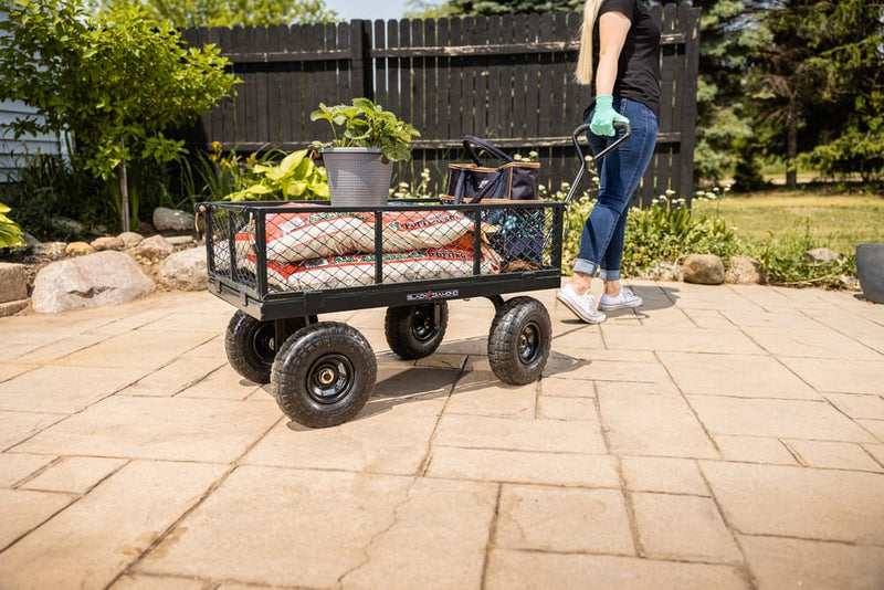 3 Cubic Feet Steel Utility Cart