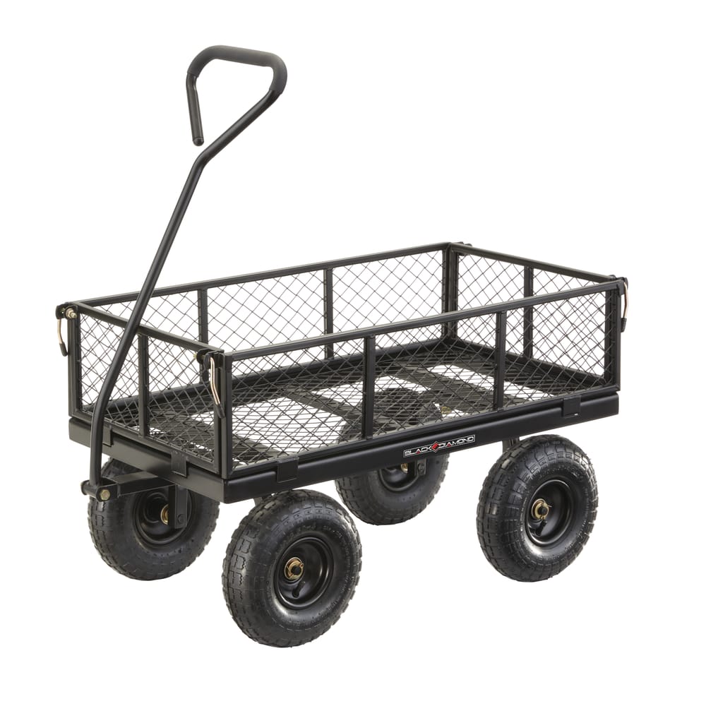 3 Cubic Feet Steel Utility Cart