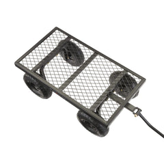 3 Cubic Feet Steel Utility Cart