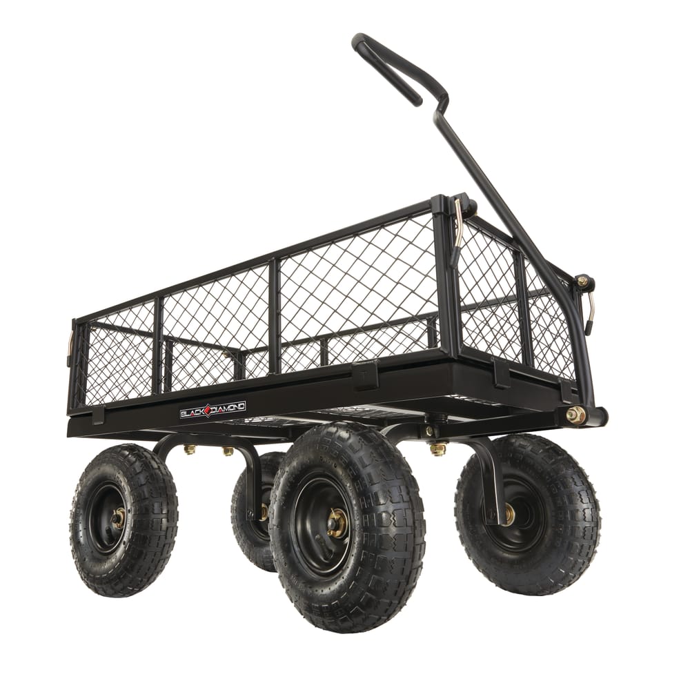 3 Cubic Feet Steel Utility Cart