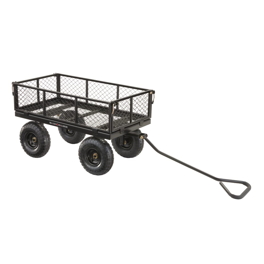 3 Cubic Feet Steel Utility Cart
