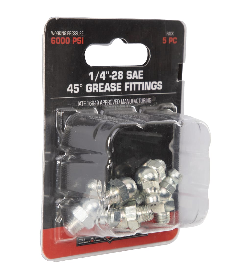 1/4″-28 SAE 45° Grease Fittings