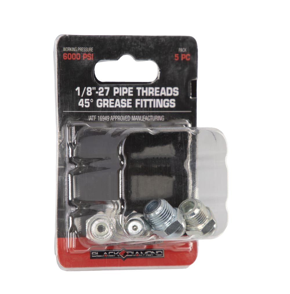 1/8″-27 Pipe Threads 45° Grease Fittings