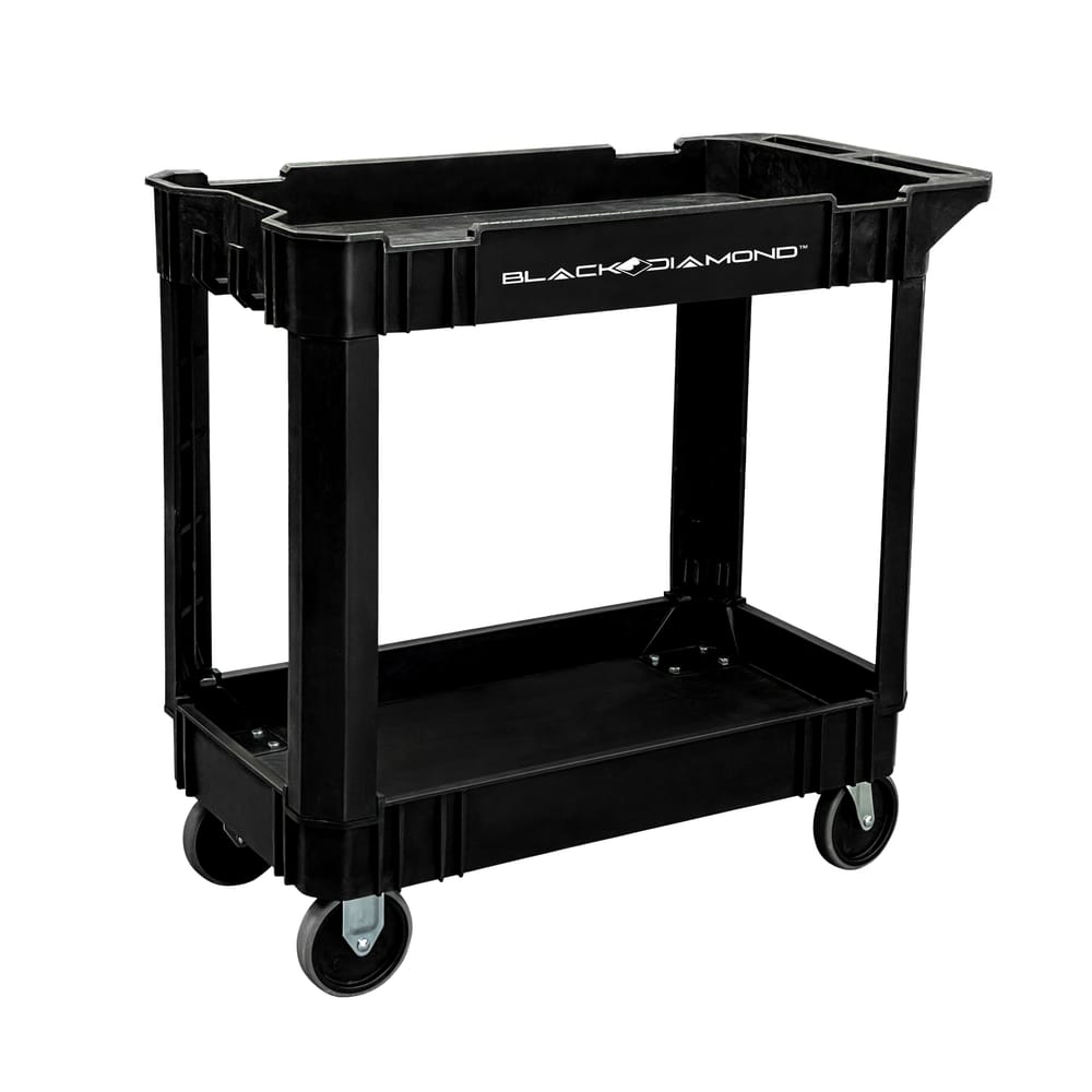 500 LB. Capacity 2-Shelf Utility Cart