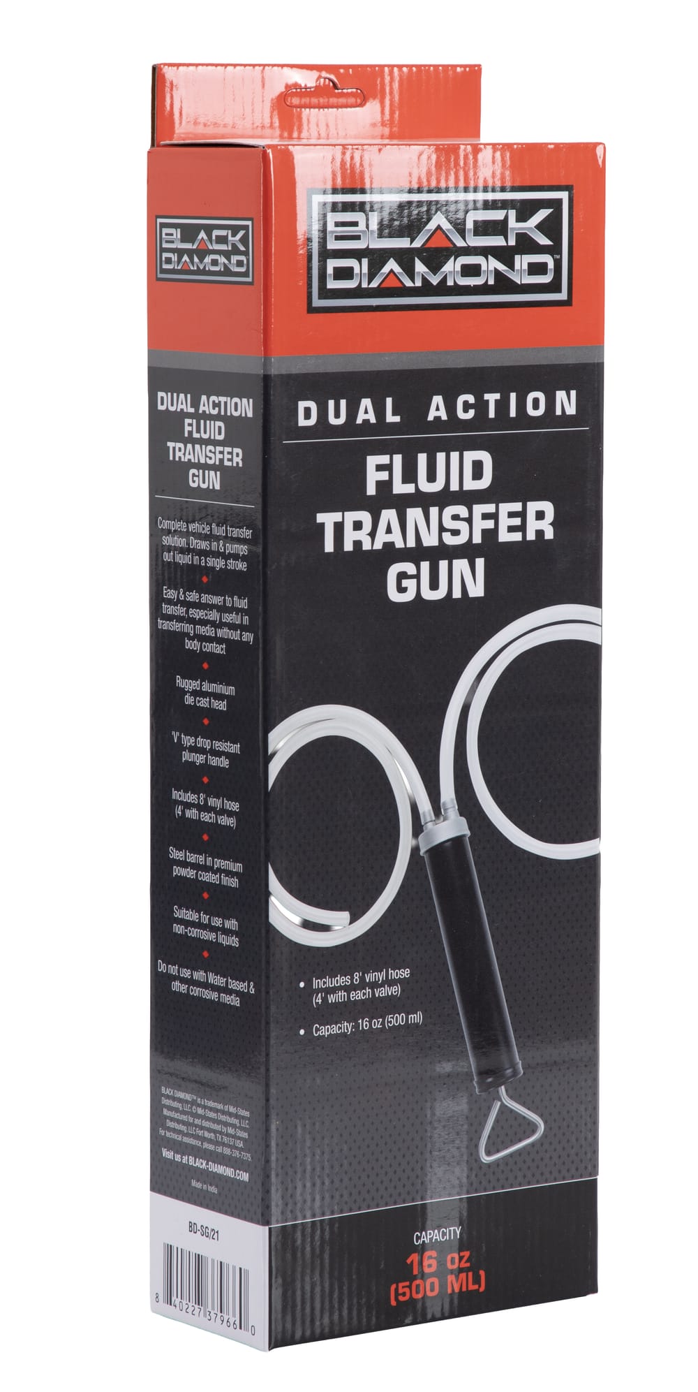 Dual Action Fluid Transfer Gun