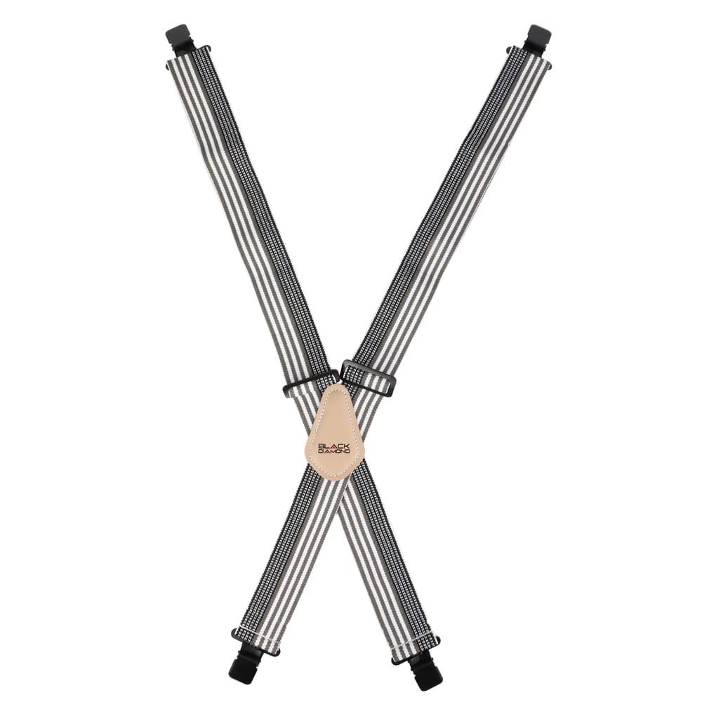 Universal Fit Work Suspenders (Black/White)