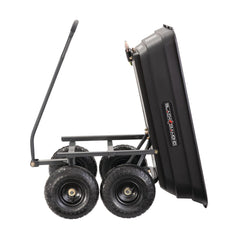 4 Cubic Feet Poly Dump Cart