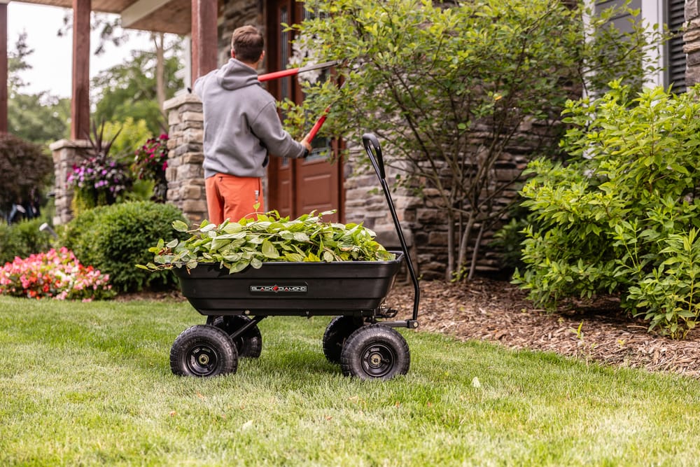 4 Cubic Feet Poly Dump Cart