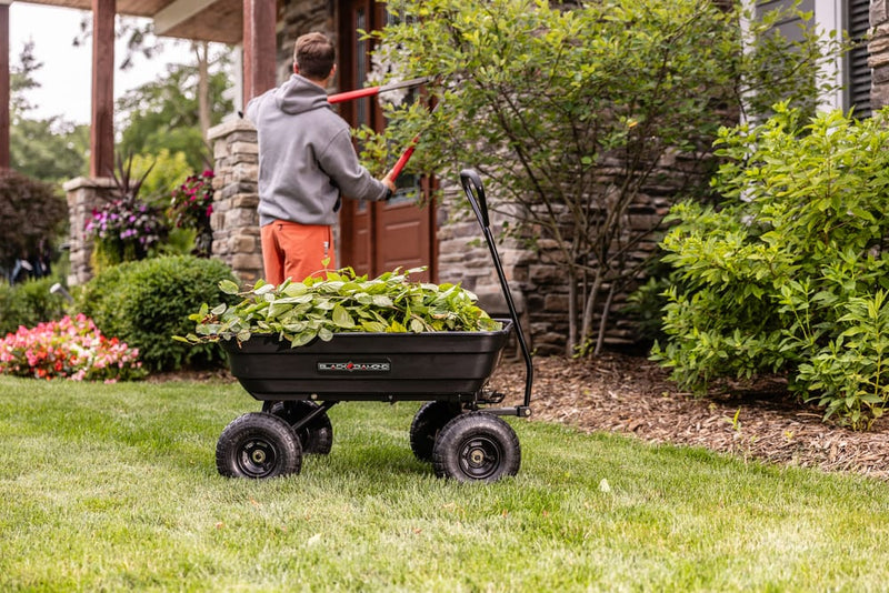 4 Cubic Feet Poly Dump Cart