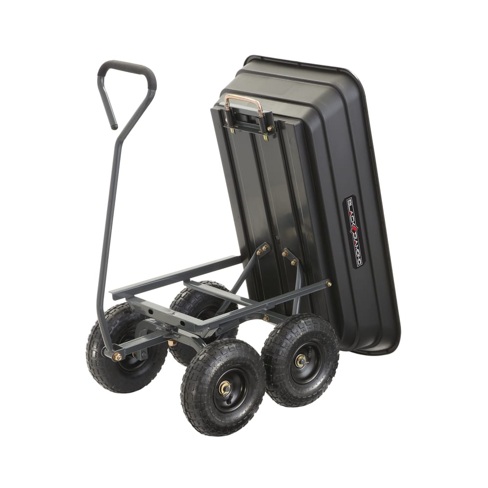 4 Cubic Feet Poly Dump Cart
