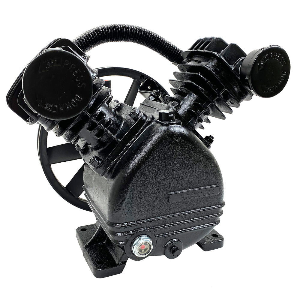 Universal Replacement Single Stage V-Twin Cylinder Oil Lubricated Pump - 1.6 RHP