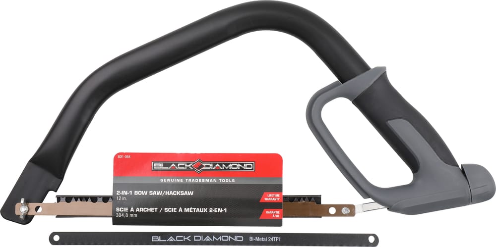 2-in-1 Bow Saw/Hacksaw