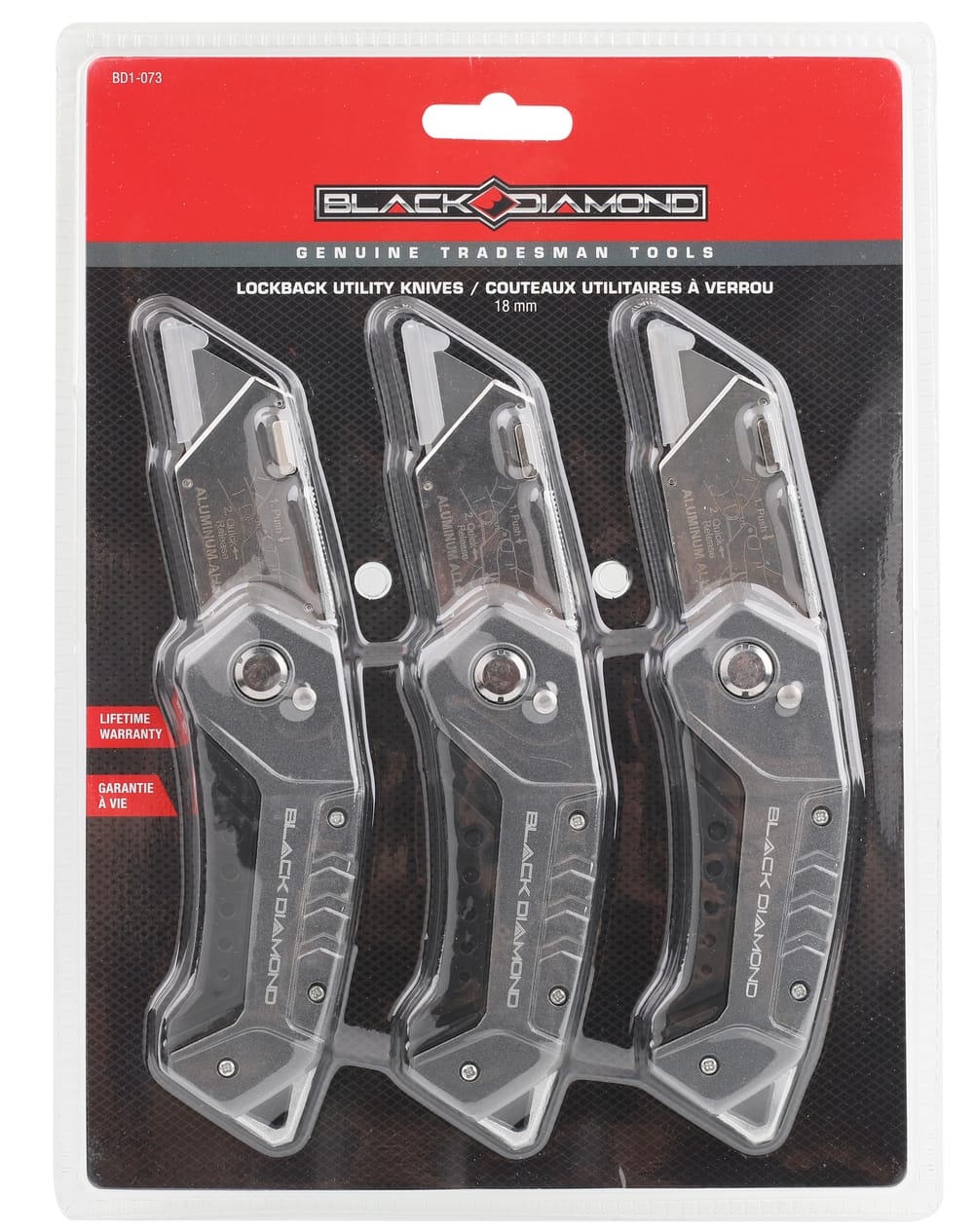 Lockback Utility Knife Set