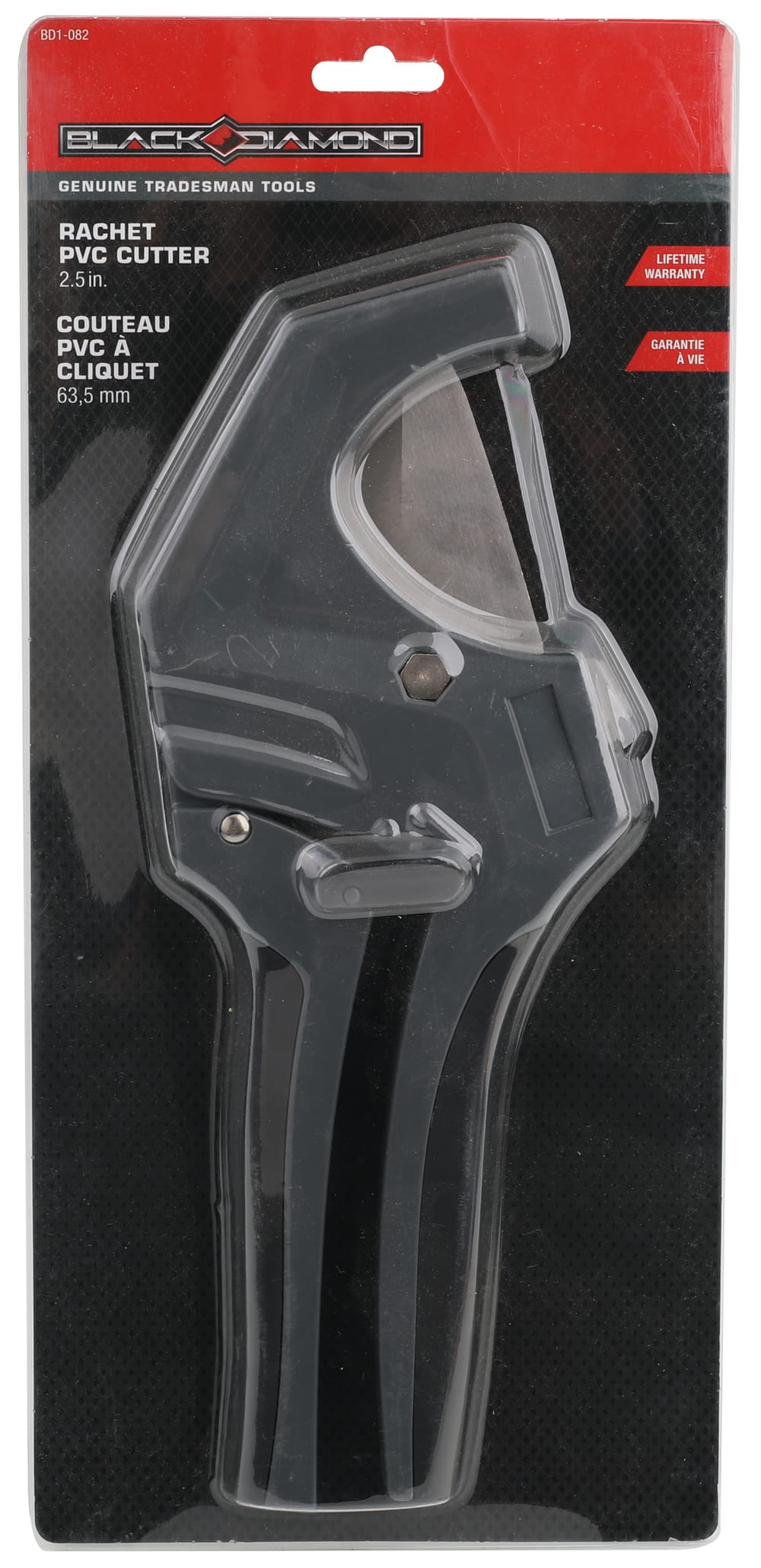 Ratcheting PVC Cutter