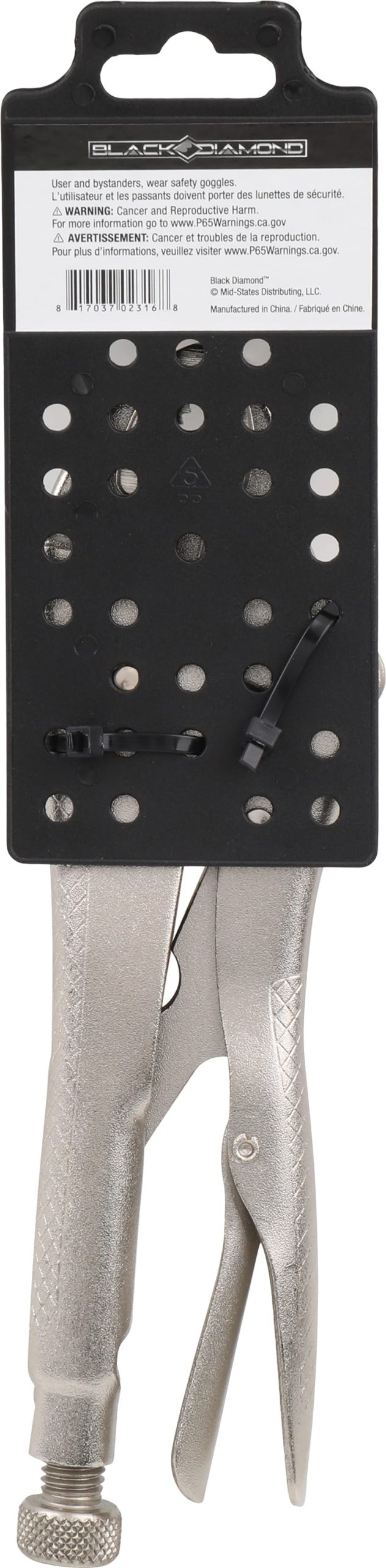 Curved Jaw Locking Pliers