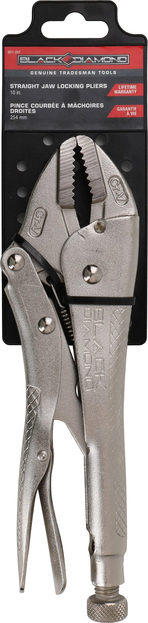 Straight Jaw Locking Pliers