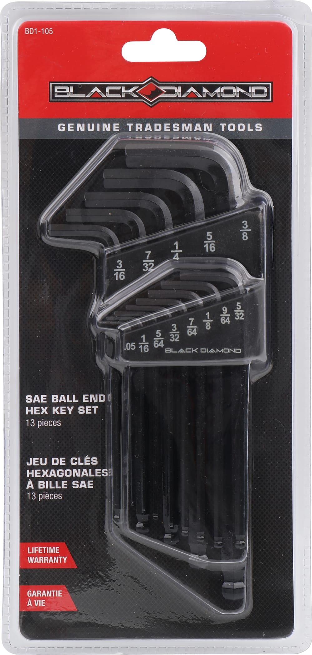 SAE Ball End Hex Key Set