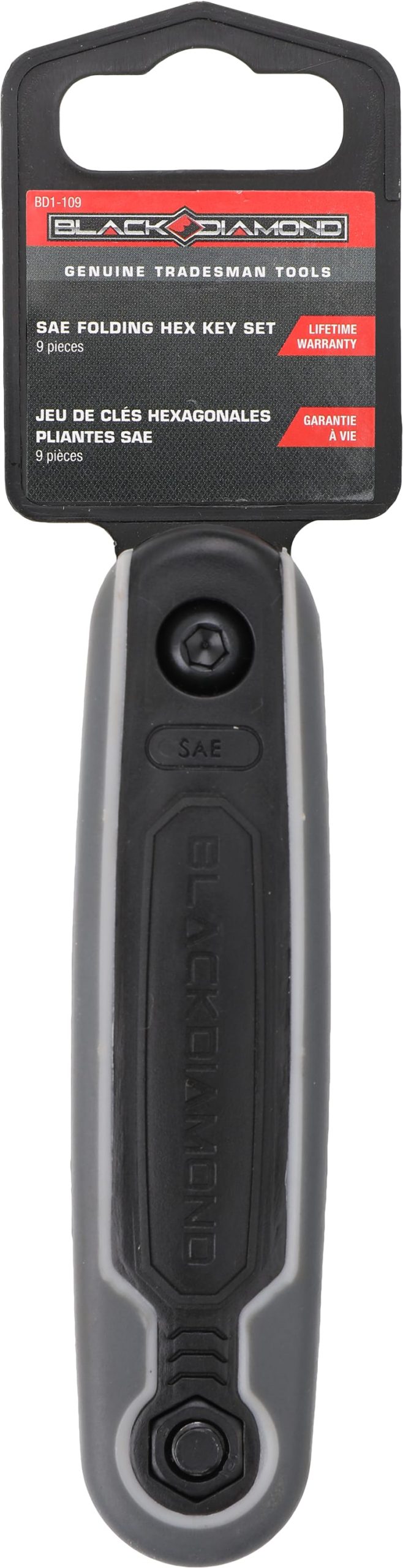 SAE Folding Hex Key Set