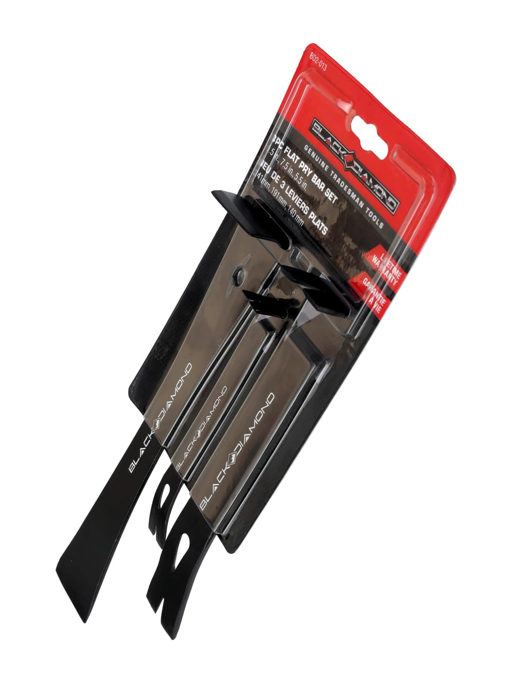 3 PC Flat Pry Bar Set