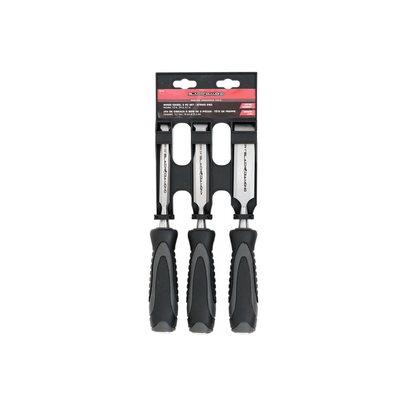 Wood Chisel 3 PC Set - Strike End