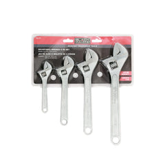 Adjustable Wrench 4 PC Set