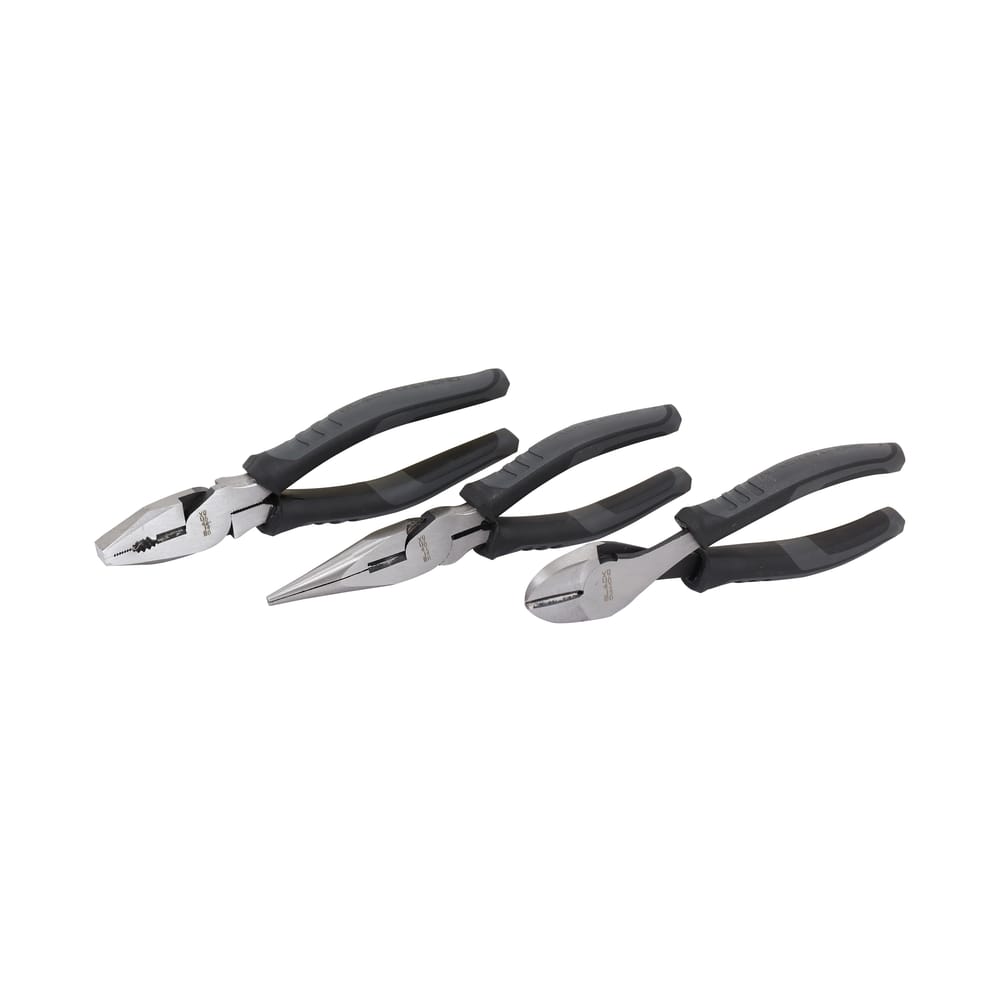 3 PC Heavy Duty Pliers Set