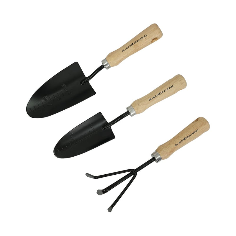 3-Piece Wood Handle Digging Tool Set