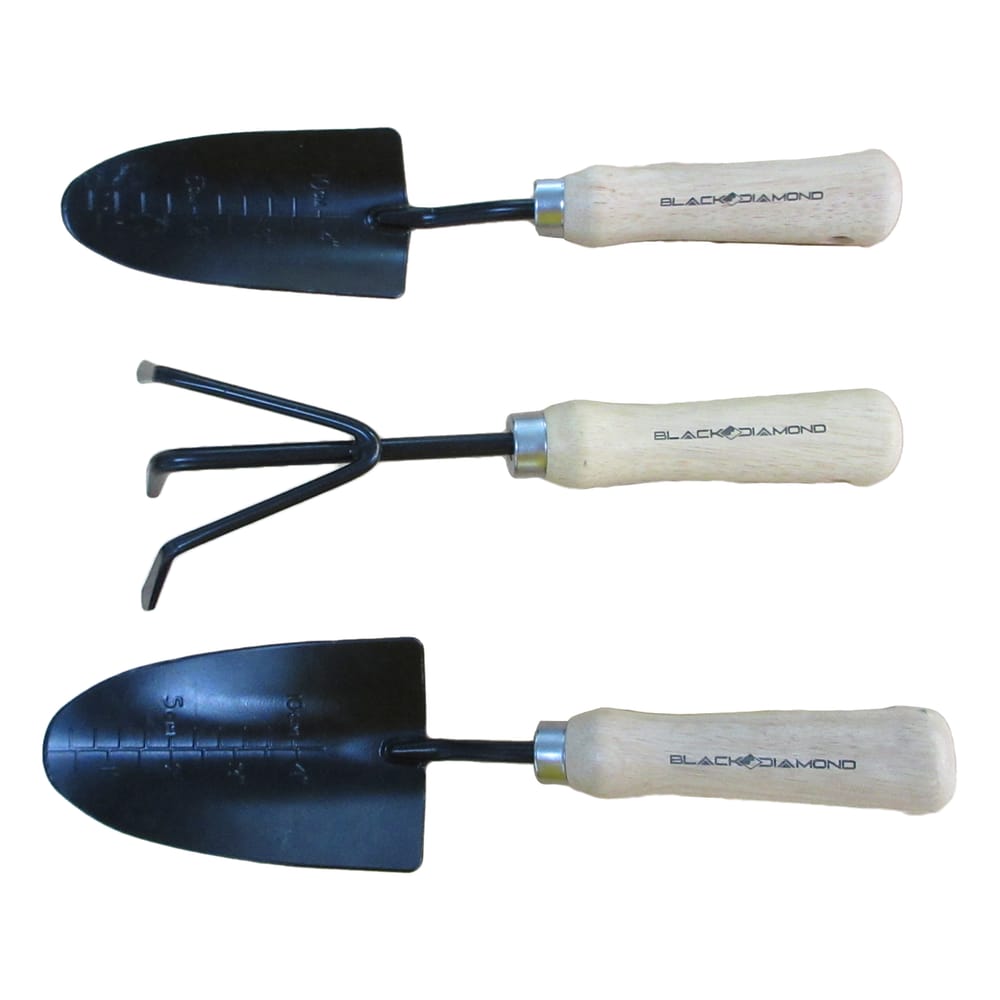 3-Piece Wood Handle Digging Tool Set