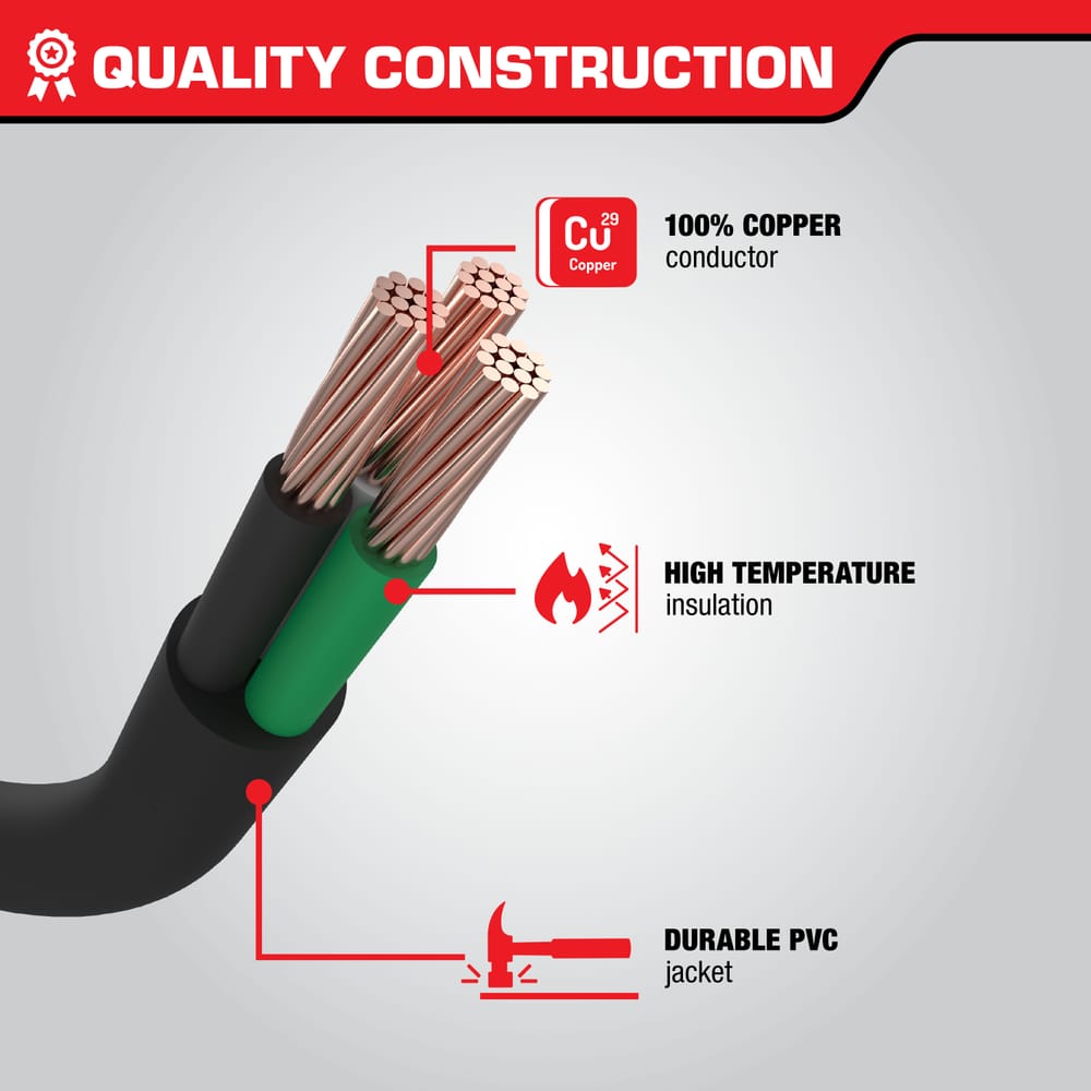 25 Ft. Generator Cord