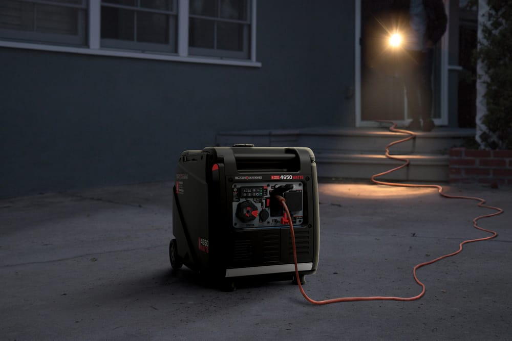 4650-Watt Wireless Remote Start Inverter Generator with CO Shield<sup>®</sup>