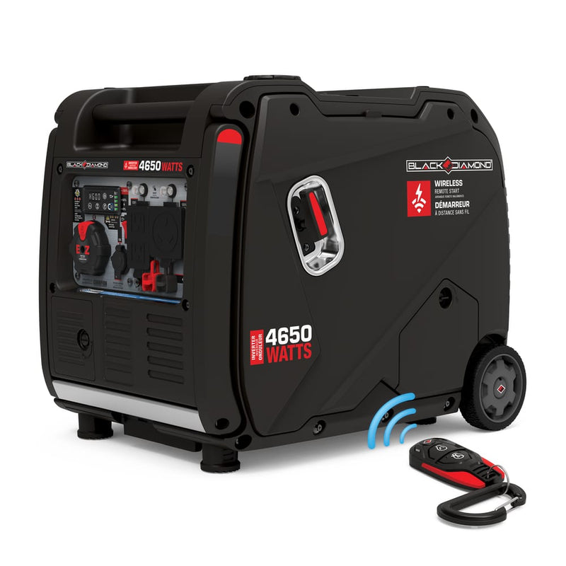 4650-Watt Wireless Remote Start Inverter Generator with CO Shield<sup>®</sup>