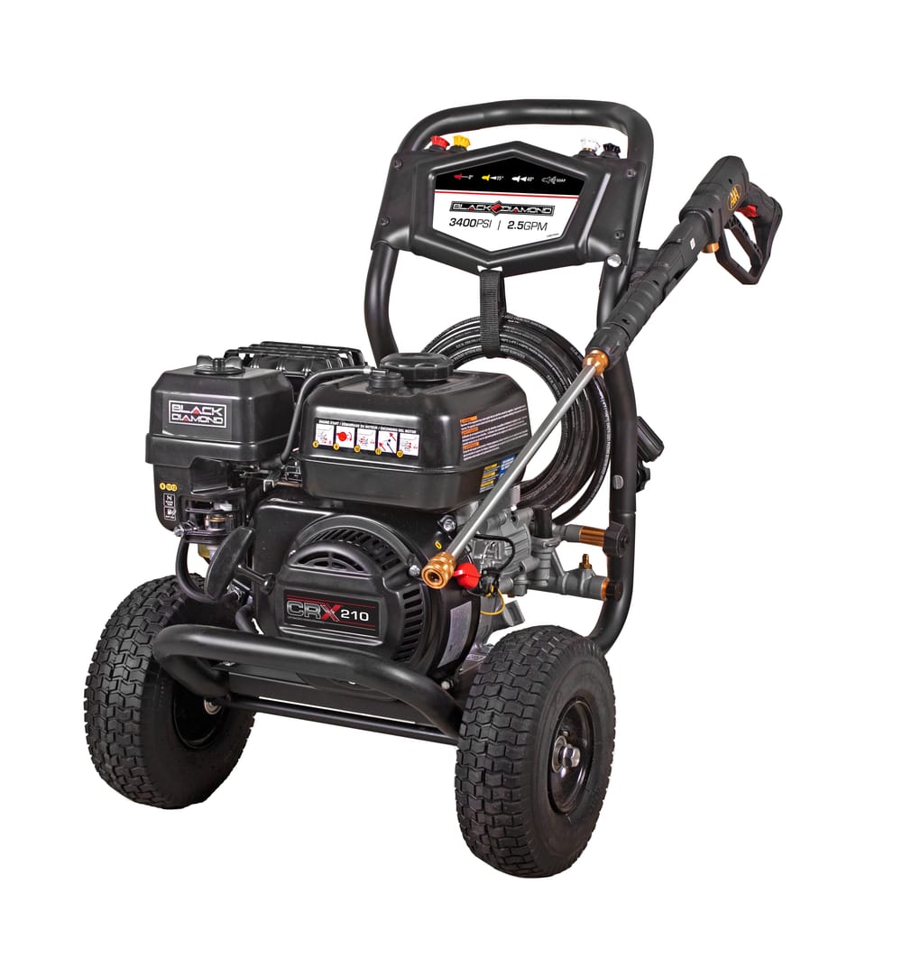 Gas Powered Pressure Washer - 3400 PSI