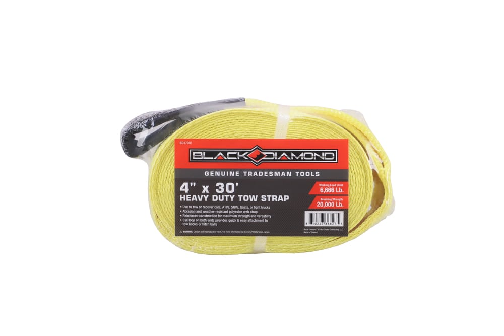 4″ x 30′ Heavy Duty Tow Strap