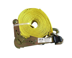 2″ x 27′ Ratchet Tie Down with J Hooks