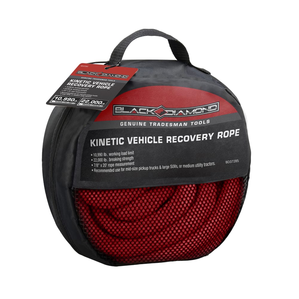 Kinetic Vehicle Recovery Rope