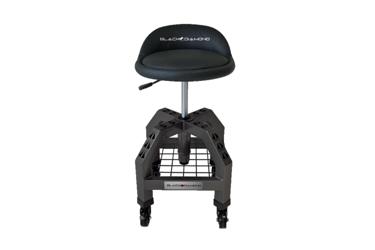 Adjustable Swivel Roller Shop Stool