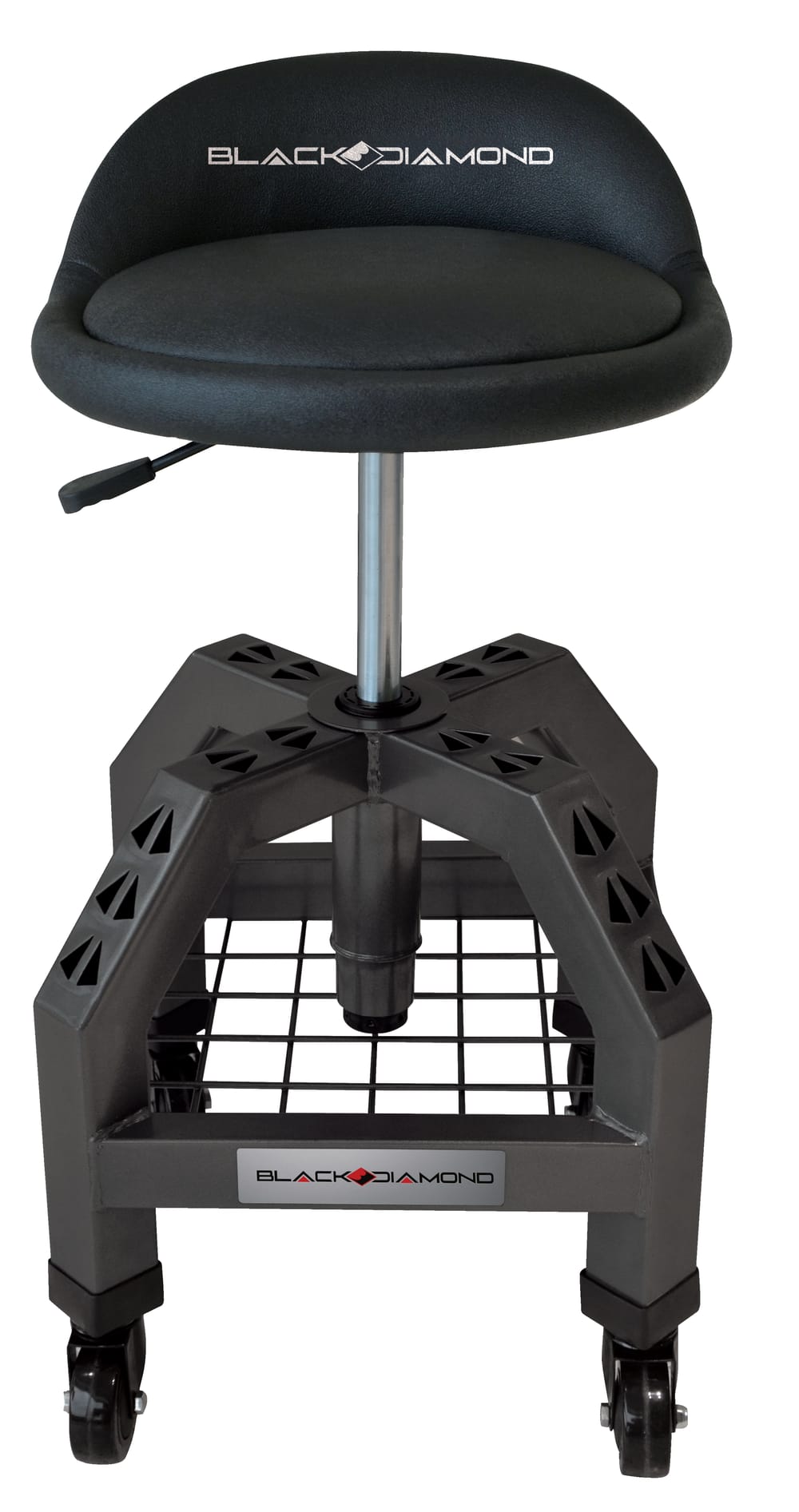Adjustable Swivel Roller Shop Stool