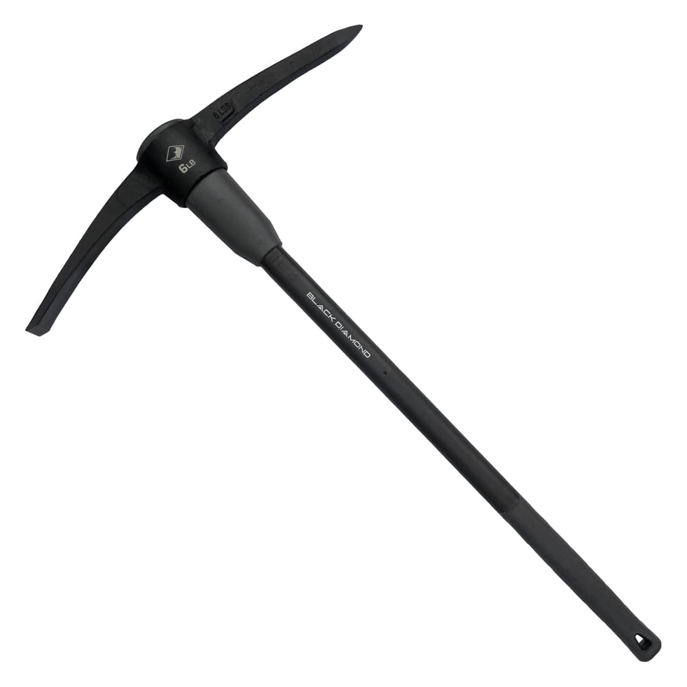 6 LB Railroad Pick with Fiberglass Handle
