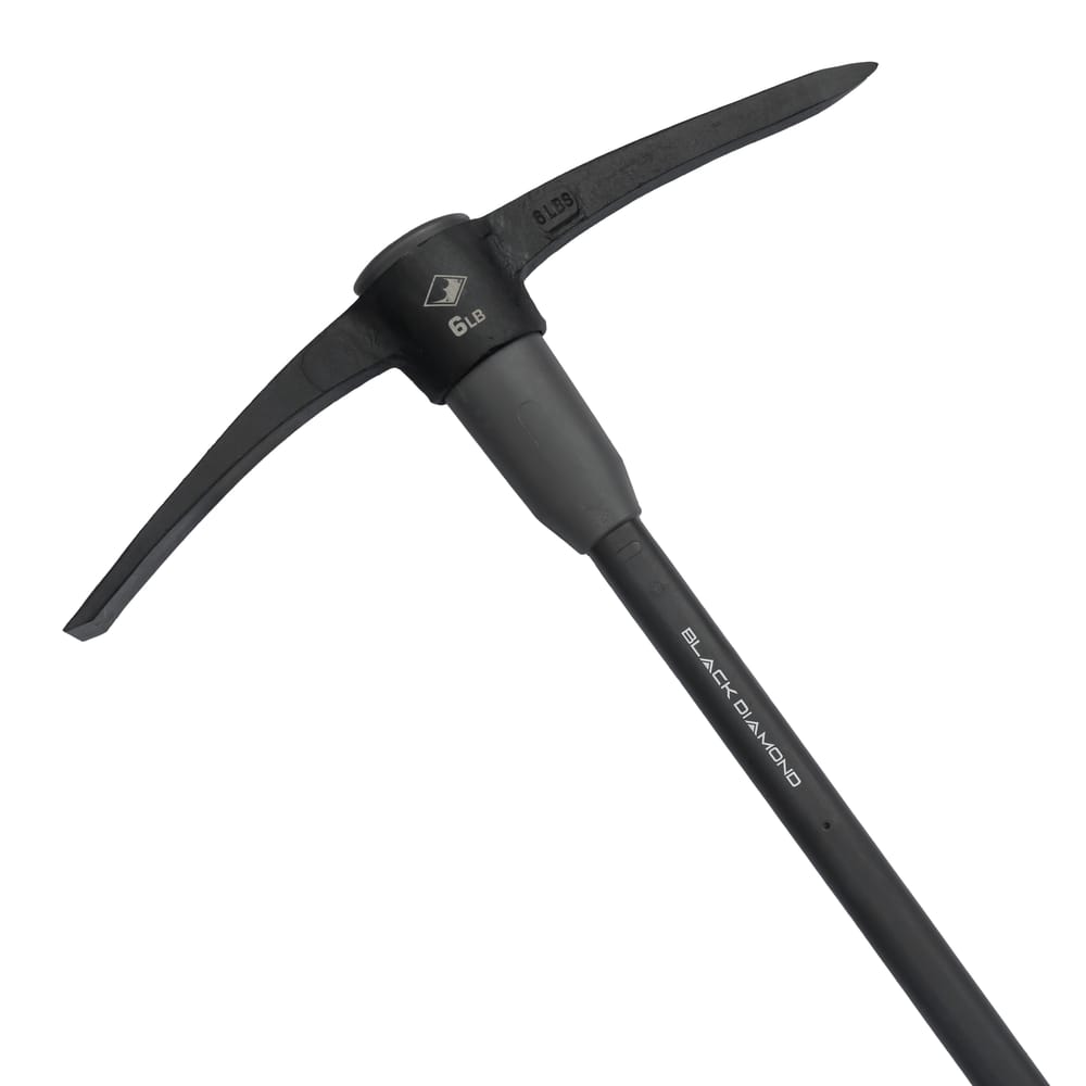 6 LB Railroad Pick with Fiberglass Handle