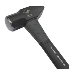 3 LB Cross Peen Hammer with Fiberglass Handle