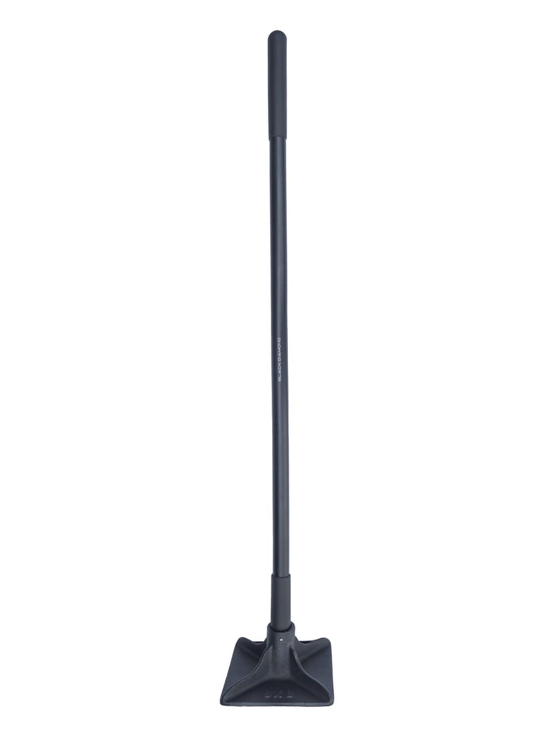 8″ x 8″ Tamper with 48″ Steel Handle