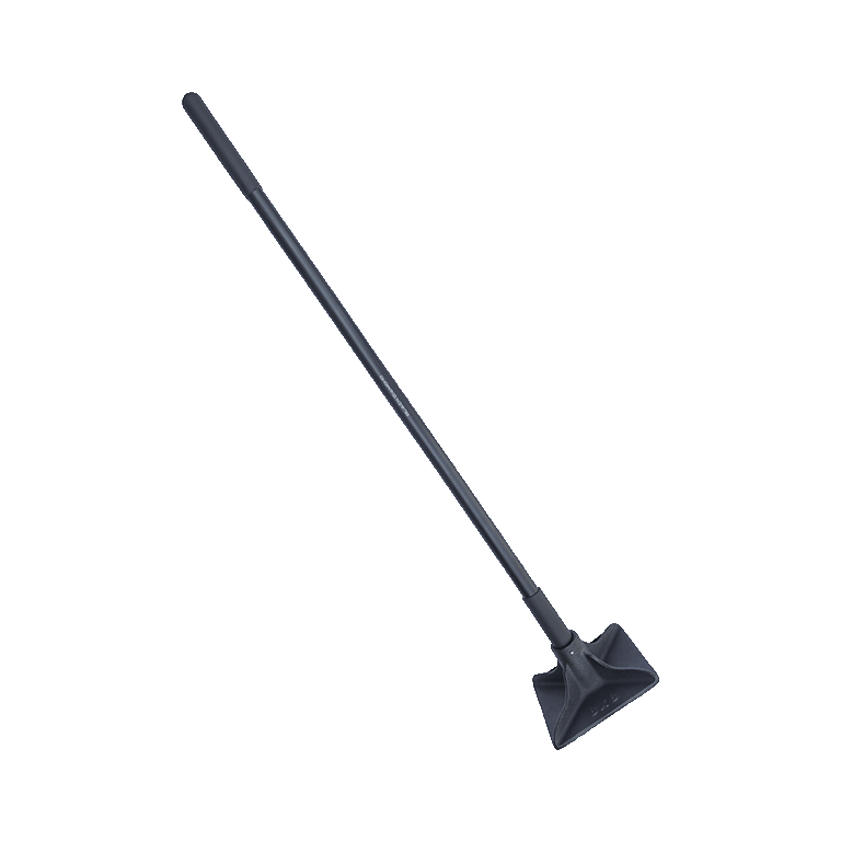 8″ x 8″ Tamper with 48″ Steel Handle